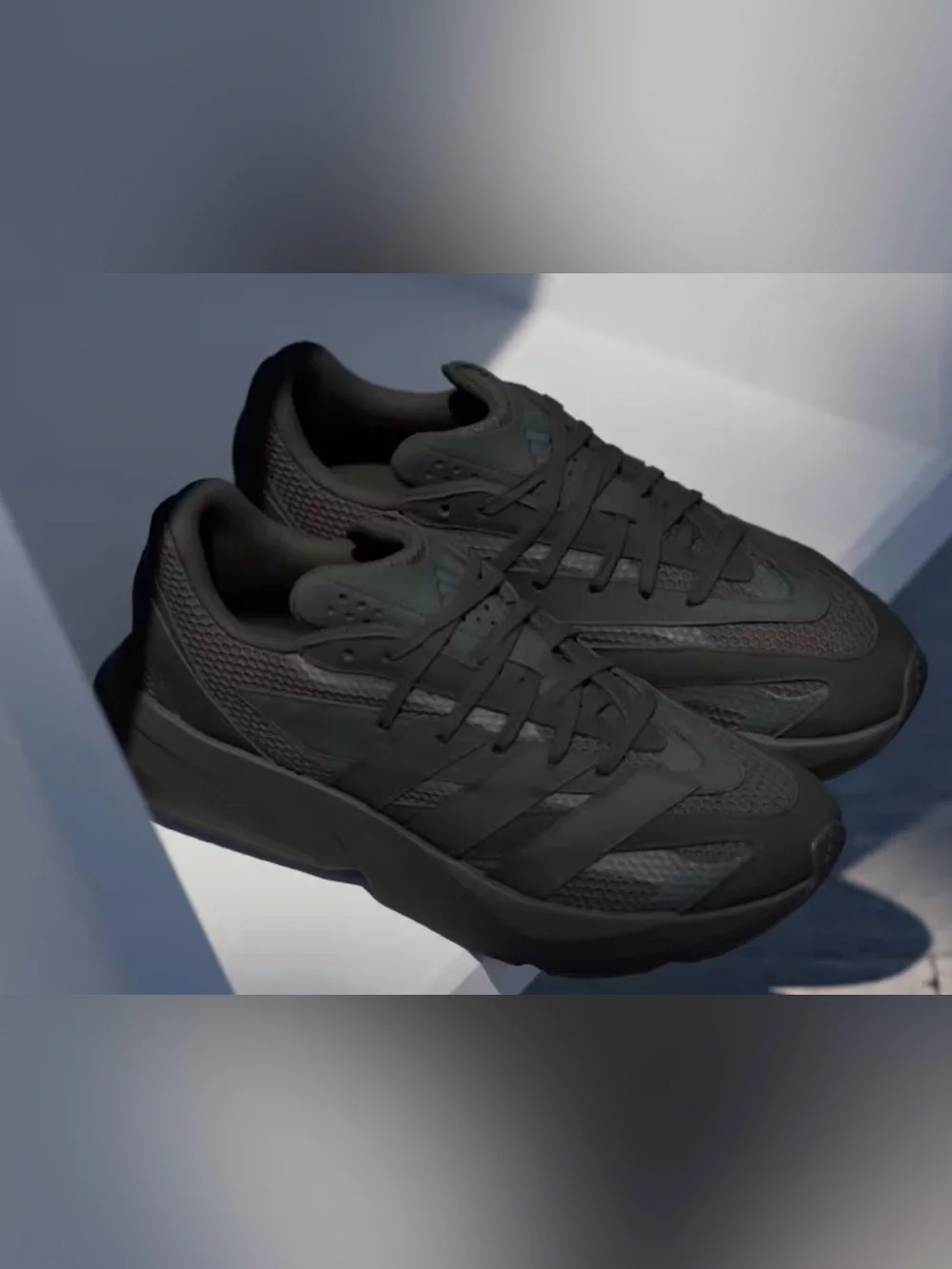 adidas Men's All-Black Athletic Sneakers